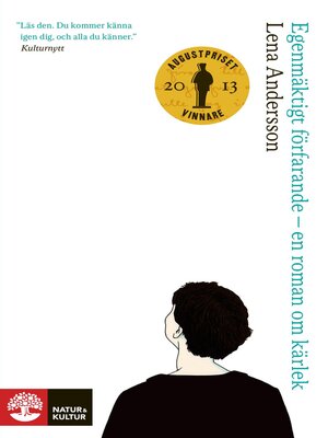 cover image of Egenmäktigt förfarande